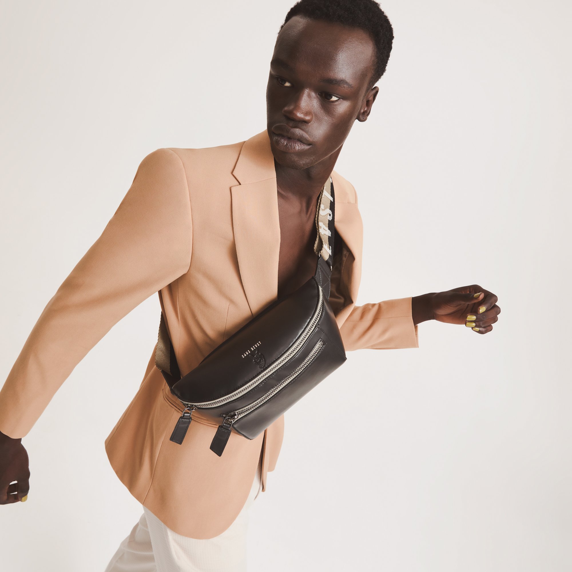 Satellite Belt Bag in Noir — Brave Gentleman
